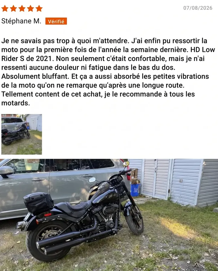 Avis vérifié — Stéphane M.